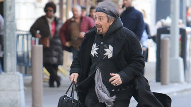Al Pacino biegnie do teatru