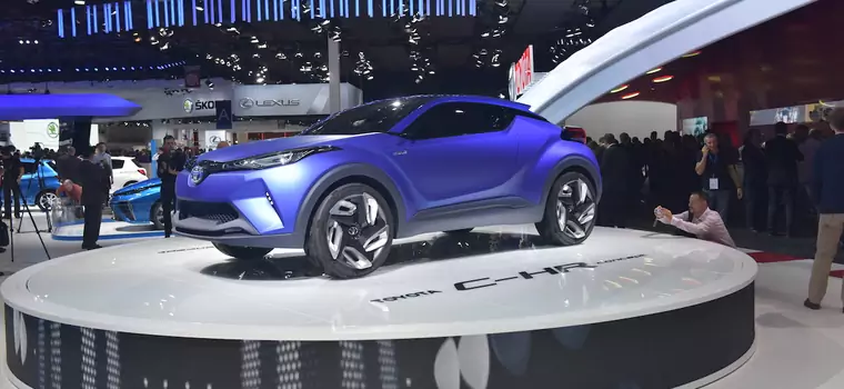 Paryż 2014: Toyota C-HR, czyli kosmiczny crossover