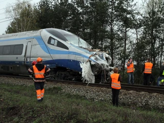 Pendolino po wypadku pod Ozimkiem