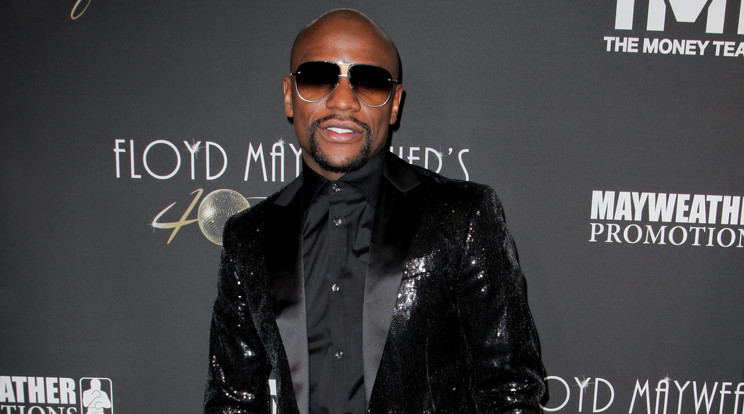 Floyd Mayweather/Fotó: AFP