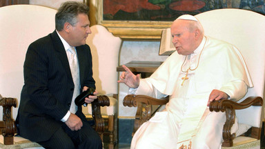 Kwaśniewski komentuje sprawę Jana Pawła II: pewnie w kilku kwestiach mocno zgrzeszył