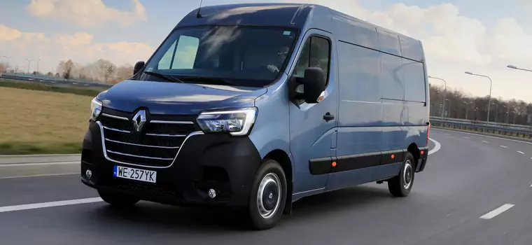 Renault Master Furgon 2.3 dCi 180 – wymarzony pojazd dla kuriera