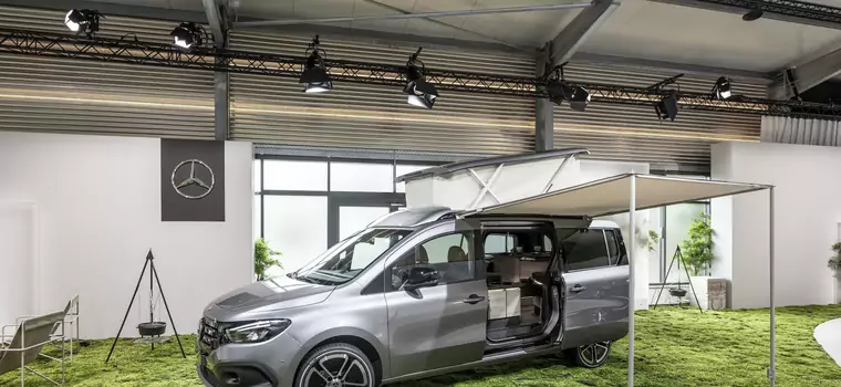 Mercedes Concept EQT Marco Polo. Mikrokamper na prąd