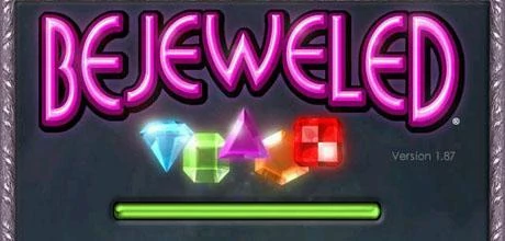 Screen z gry "Bejeweled"