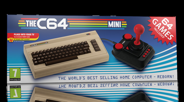 Ilyen dobozokban kerül boltba a C64 Mini /Fotó: thec64.com