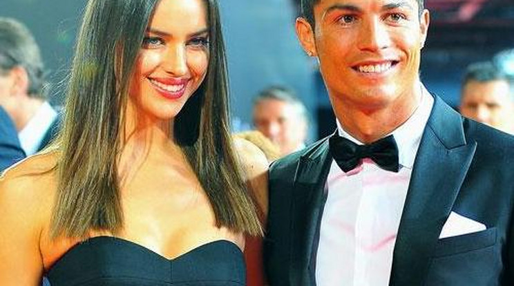 Irina csúnyának érzete magát Ronaldo mellett