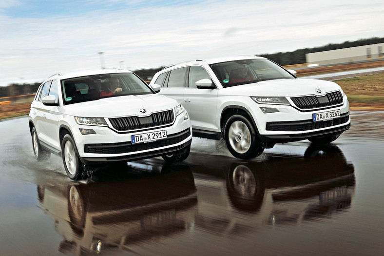 Skoda Kodiaq 
2.0 TDI DSG 4x2 kontra Skoda Kodiaq 
2.0 TDI DSG 4x4