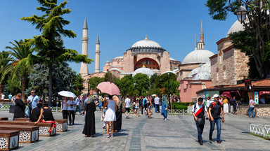 Zagraniczni turyści będą musieli zapłacić za wstęp do świątyni Hagia Sophia w Turcji