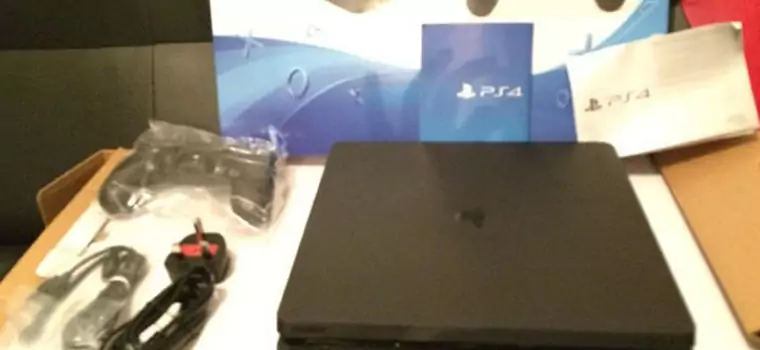 Sony PlayStation 4 Slim ujawnia oblicze na fotkach