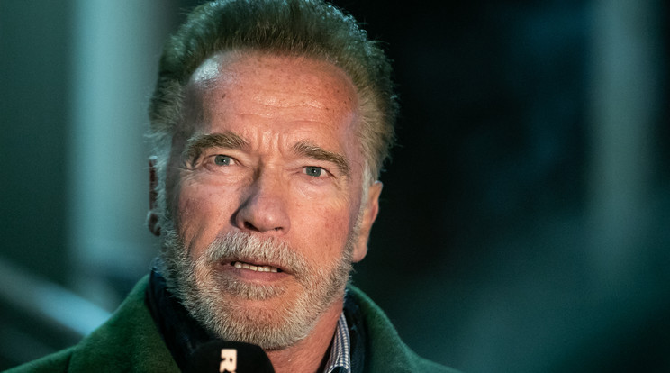 Megérkezett Arnold Schwarzenegger Budapestre / Fotó: Zsolnai Péter