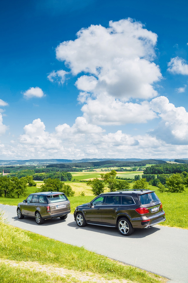 Mercedes GL AMG Range Rover Sport