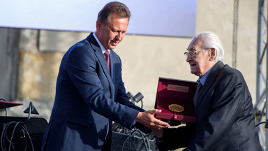 Andrzej Wajda odebrał Złoty Medal Honorowy za Zasługi dla Małopolski