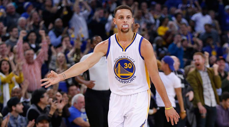 Stephen Curry vezér volt a pályán /fotó: Facebook/Golden State Warriors