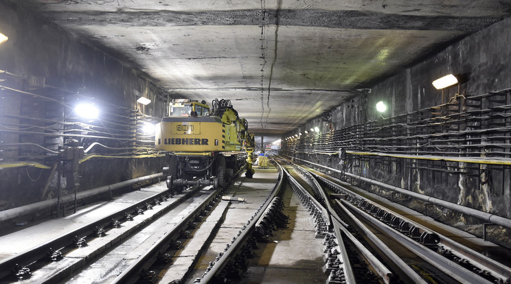 Felújítják az M3-as metróvonal északi szakaszát / Fotó: MTI Máthé Zoltán