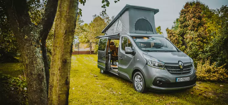 Jesiennie w Renault Trafic Wavecamper - wypoczynek czy survival?