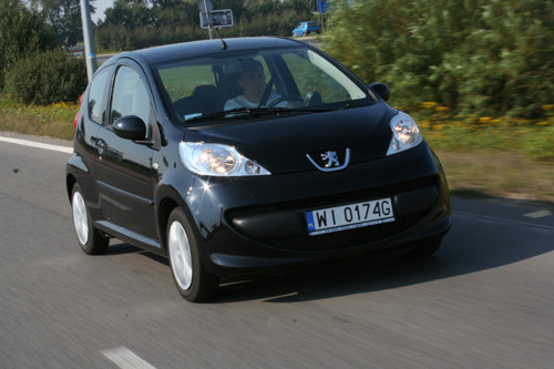 Peugeot 107 - Zadziorny mieszczuch