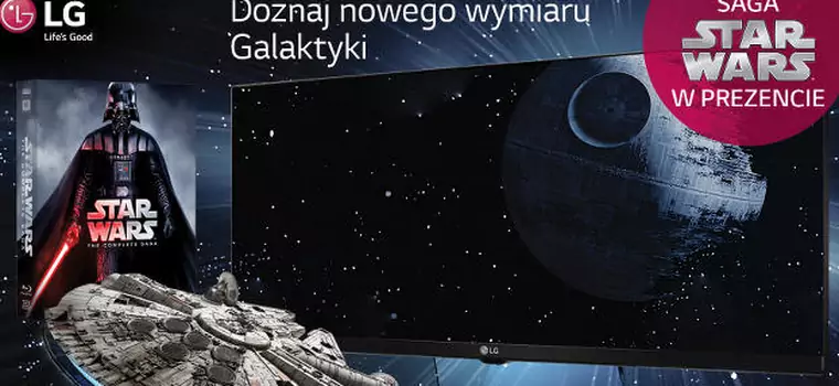 Kup ultrapanoramiczny monitor od LG i zgarnij sagę Star Wars na Blu-ray