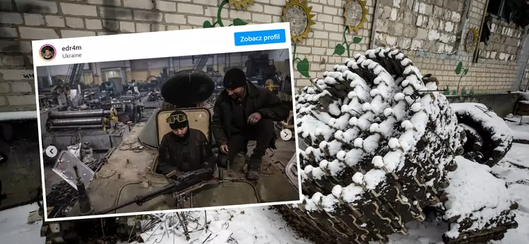 Tajny warsztat w Ukrainie. To tu rosyjskie czołgi jadą, by "zmienić front"