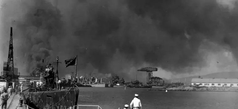 USA udostępniają archiwalne zdjęcia z czasów II wojny światowej. "Kilka chwil po ataku na Pearl Harbor"