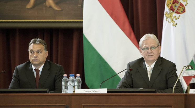 Orbán Viktor és Tarlós István /Fotó: MTI - Koszticsák Szilárd