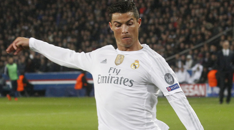 Cristiano Ronaldo ismét bekerült az év csapatába /Fotó: AFP