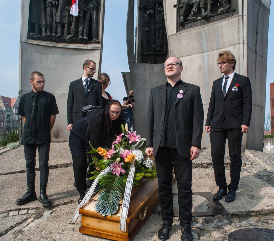 Protest w Gdańsku