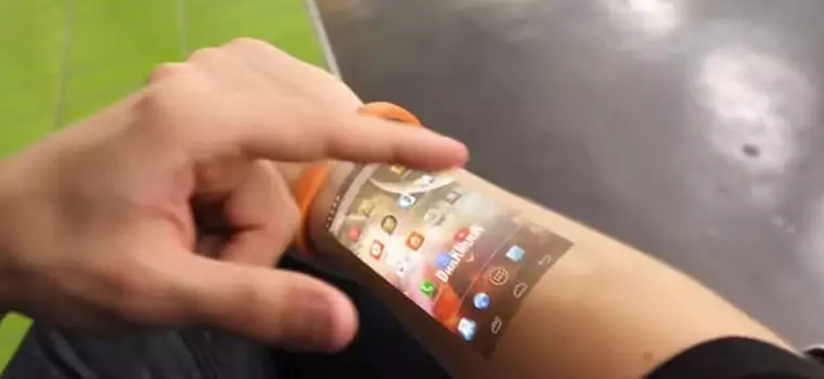 LumiWatch – smartwatch, który generuje obraz na naszej ręce