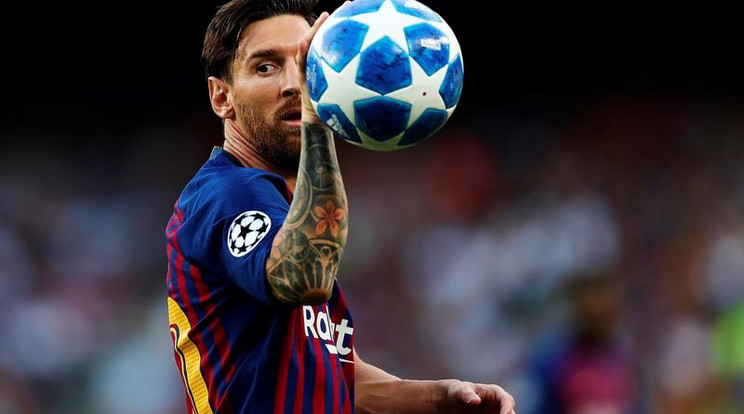 Lionel Messi, a Barcelona játkosa / Fotó: MTI - EPA/Alejandro García