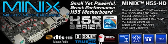 Zdaniem producenta Minix H55-HD jest mała i wydajna – właściwie trudno zaprzeczyć