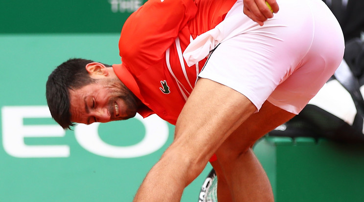 Djokovics a sok hibája után kezdett őrjöngeni... /Fotó: Getty Images