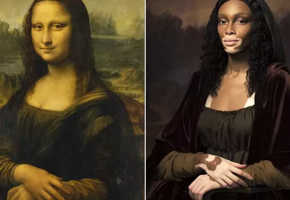 Modelki odtwarzają znane dzieła sztuki. Kto został współczesną Mona Lisą, a kto Dziewczyną z perłą?