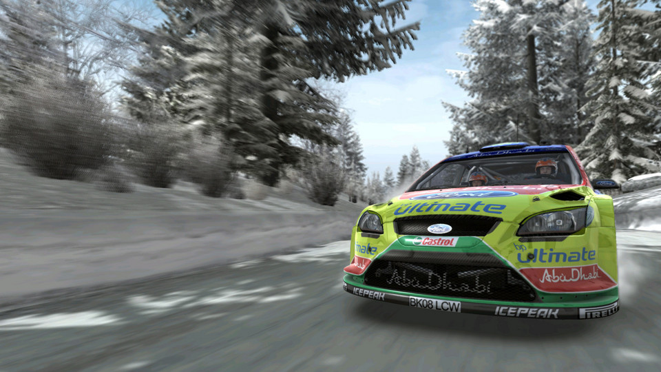 Kadr z gry "WRC FIA WORLD RALLY CHAMPIONSHIP"