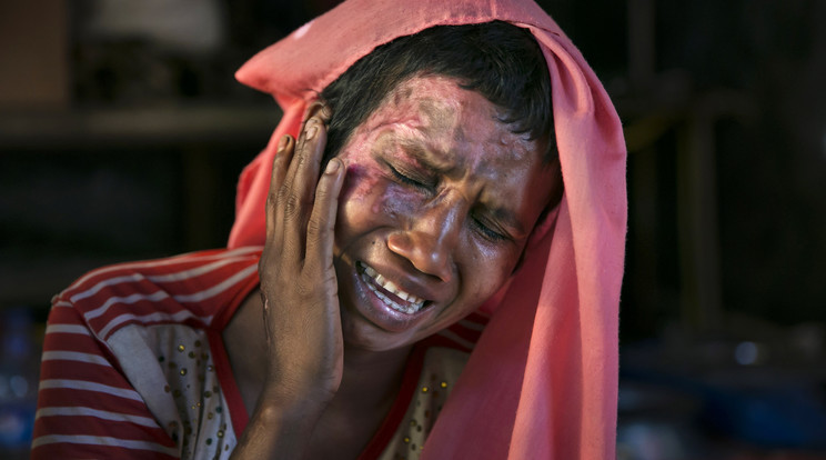 A 30 éves Mumtaz Begum hiába bújt el több emberrel, megtalálták őket a katonák /Fotó: GettyImages
