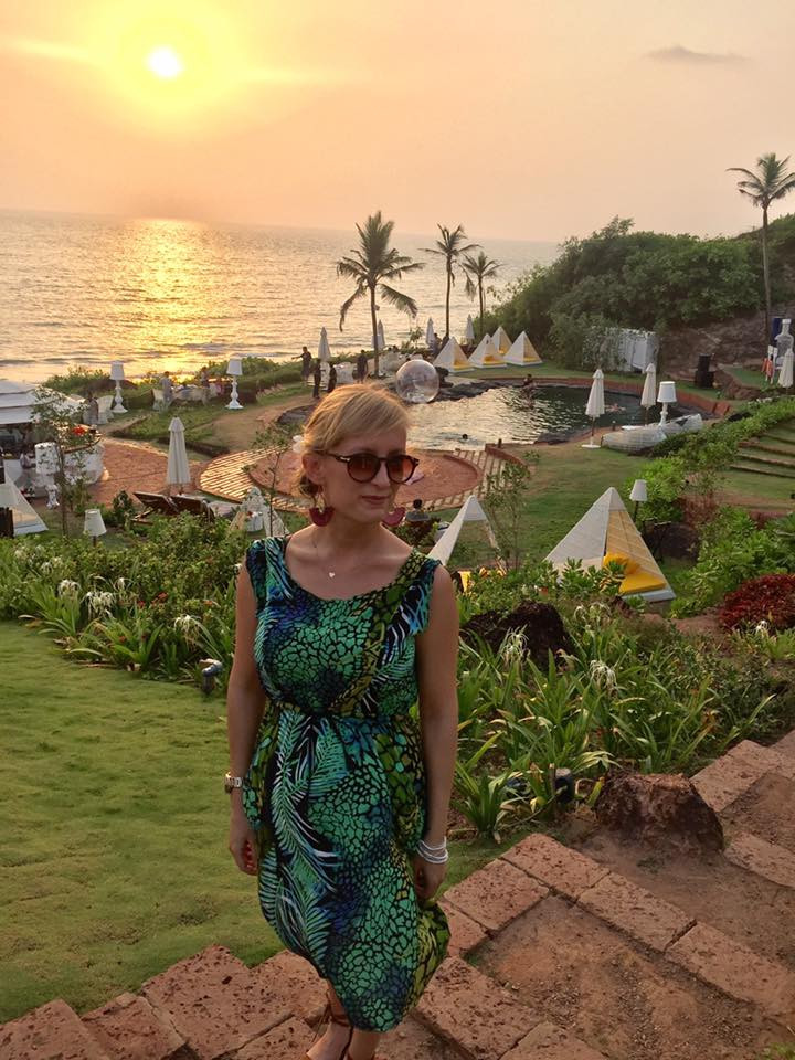 Natalia Tyczyńska na Goa