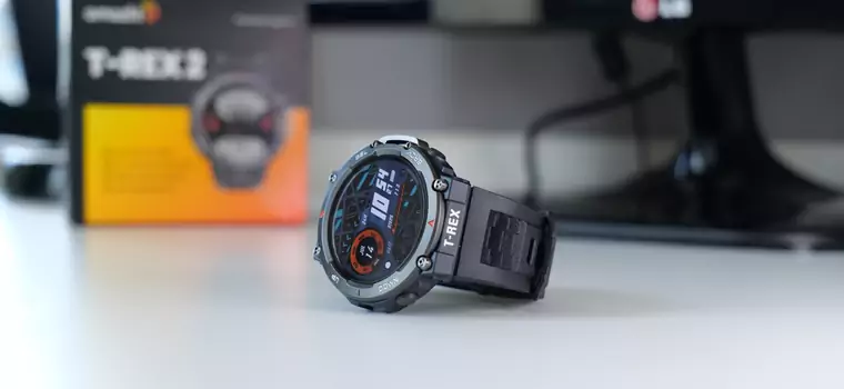 Rzut oka na smartwatch Amazfit T-Rex 2. Komu wytrzymały zegarek smart?