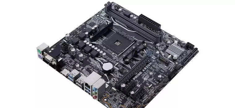AMD A520 - znamy ceny nowych płyt głównych Asusa z najniżej półki