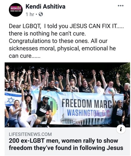 Jesus Can Fix It Former Ktn Host Kendi Ashitiva On The Cure For Homosexuality Kenyan Digest vamp 3: he'll fix it, he'll fix it, he'll fix it, yes, he'll fix it. kenyan digest