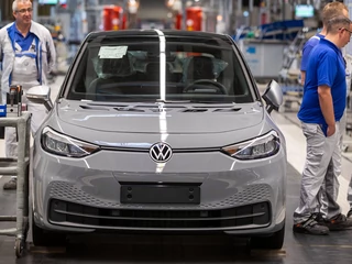 Fabryka Volkswagena w Zwickau, gdzie produkowany jest model samochodu elektrycznego ID.3