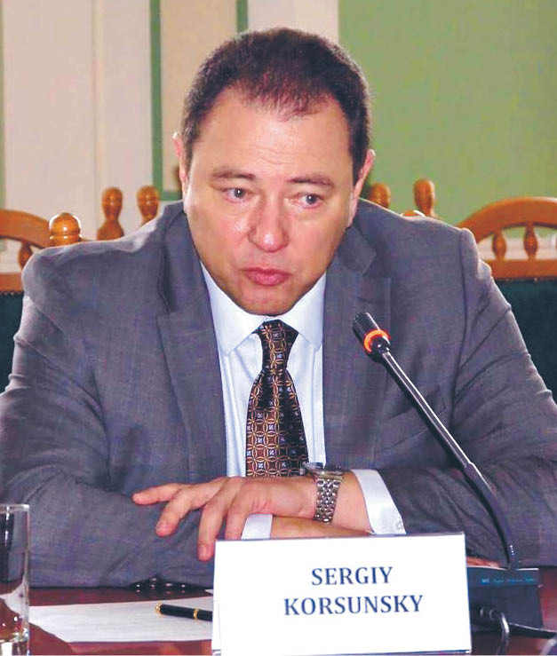 Serhij Korsunski, dyplomata, dyrektor Akademii Dyplomatycznej przy MSZ Ukrainy