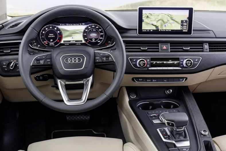 Wnętrze nowego Audi A4
