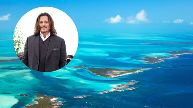 Johnny Depp kupił wyspę na Bahamach. "Nikt na mnie nie patrzy"
