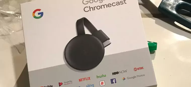 Chromecast 3. generacji. Jeszcze go oficjalnie nie ma, ale jedna osoba go kupiła
