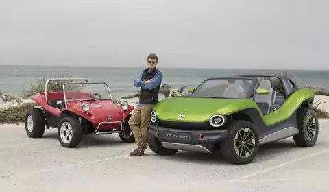 Volkswagen ID. Buggy i Meyers Manx - Samochód Błażeja