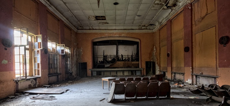 Opuszczone kino "Uciecha" w Czeladzi