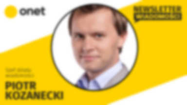 Newsletter Onetu. Piotr Kozanecki: najgorsza rzecz, jaką nam zrobiło PiS