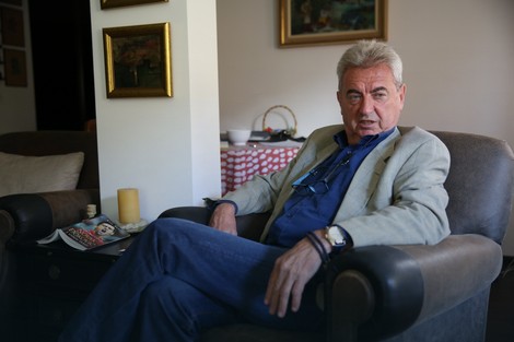 Vodopivec u svom
beogradskom stanu