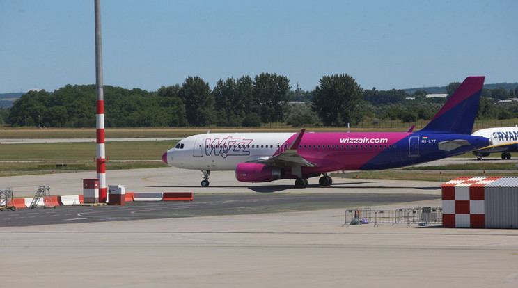 A Wizz Air gépe Belgrádban szakította meg útját (illusztráció) / Fotó: Isza Ferenc