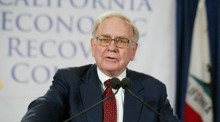 Warren Buffet jótékony célra adta a bevételt /Fotó: Northfoto