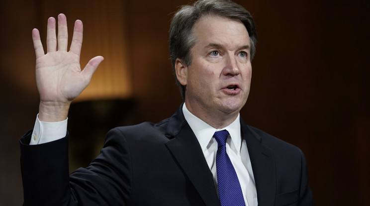 Brett Kavanaugh főbírót három nő vádolta meg szexuális erőszakkal / Fotó: MTI/EPA pool/Saul Loeb