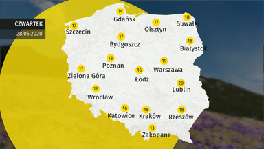 Pogoda dla Polski - 28.05